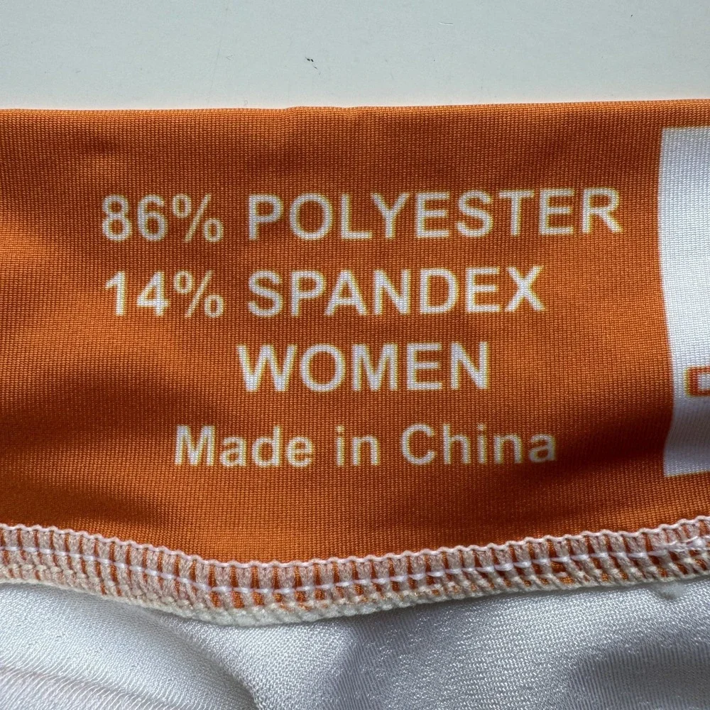 CHAMP-SYS Womens Medium‎ Cycling Team Jersey Orange Texas - Picture 14 of 15